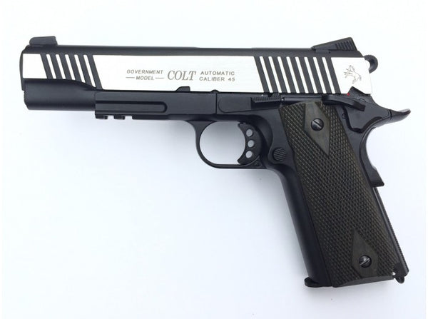 CYBERGUN - COLT 1911 Rail CO2 GBB Pistol (Dual Tone)