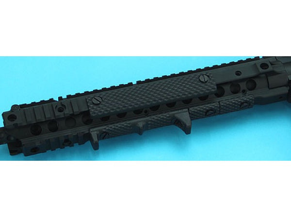 G&P URX III Rail Cover with Finger Stop Set B (Black)