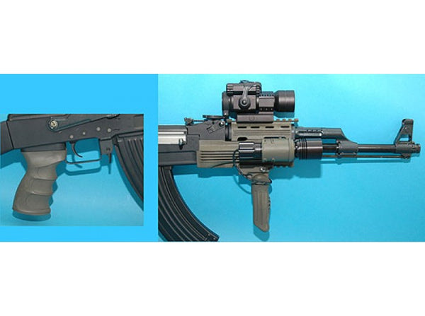 G&P Handguard & Grip for Marui AK47 Series (OD)