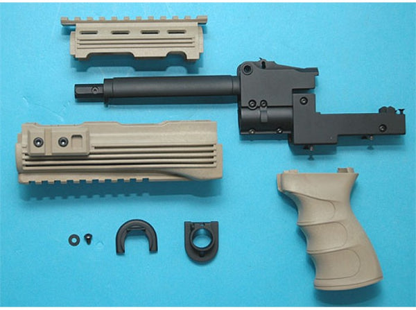 G&P Tactical Front Set with Grip for AK47 (Sand)