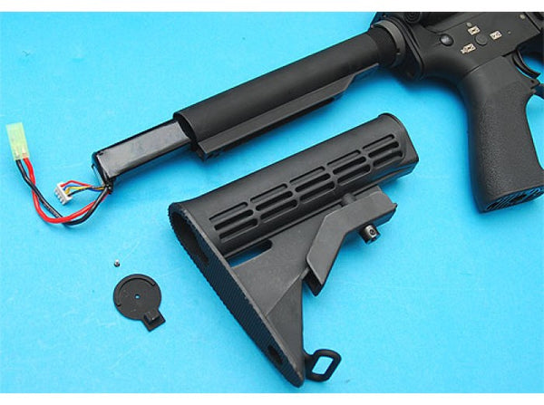 G&P 6 Position (Lithium Battery) Stock Pipe for M4 / M16 AEG