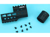 G&P MOTS 4 Inch Keymod Rail for WA M4A1 GBB (Black)