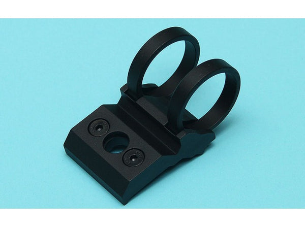 G&P Keymod One O'Clock Flashlight Mount Ring (1 inch) - Black