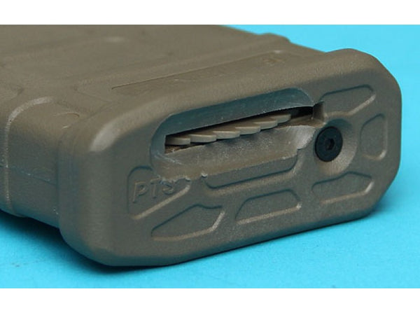 G&P Magpul PTS 330rd Hi-Cap Magazine for M4 / AR / SCAR / HK416 AEG (Dark Earth)