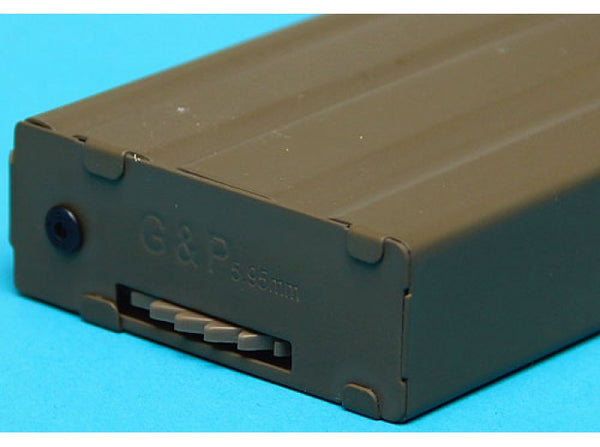 G&P M4/M16 340rd Ball Ball Hi-Cap AEG Magazine (10pcs Set, Dark Earth)
