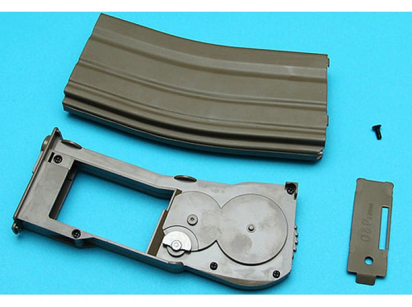 G&P M4/M16 340rd Ball Ball Hi-Cap AEG Magazine (10pcs Set, Dark Earth)
