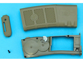 G&P M4/M16 340rd Ball Ball Hi-Cap AEG Magazine (Dark Earth)