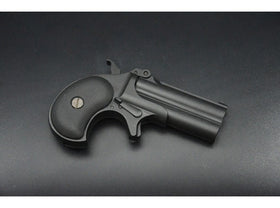 Maxtact - Derringer Double Barrel Gas Airsoft Pistol (Black)
