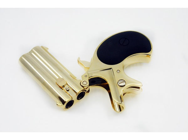 Maxtact - Derringer Double Barrel Gas Airsoft Pistol (Gold)