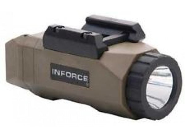 INFORCE White LED APL Auto Pistol Light (200 Lumens, Flat Dark Earth)