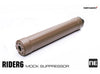 NORTHEAST - Rider 6 Mock Silencer Dummy (14mm CCW) (BK)