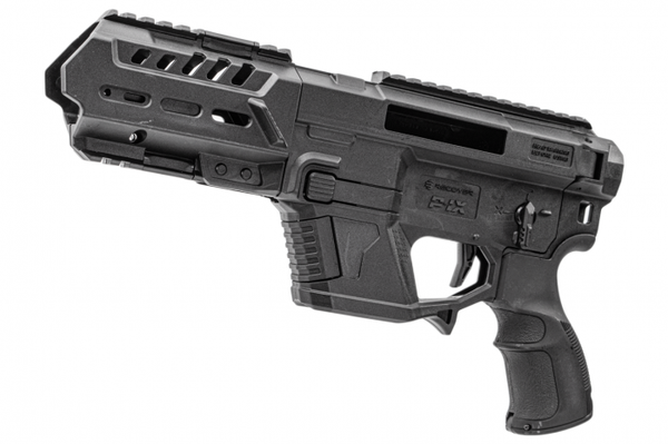 Recover Tactical P-IX Modular AR Platform for Pistols - For Umarex / VFC Glock Airsoft GBB (Black / Without Buff Stock)