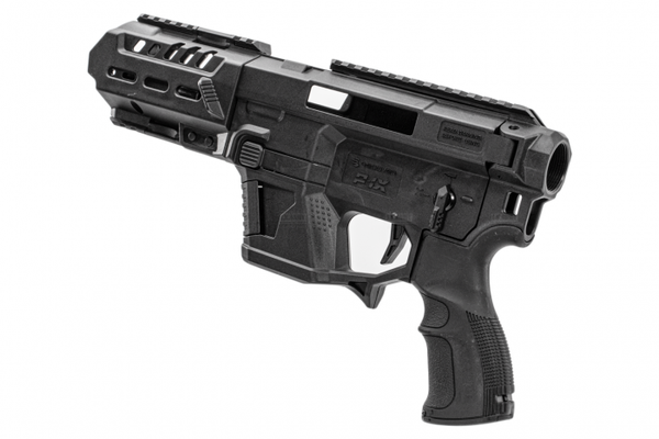 Recover Tactical P-IX Modular AR Platform for Pistols - For Umarex / VFC Glock Airsoft GBB (Black / Without Buff Stock)