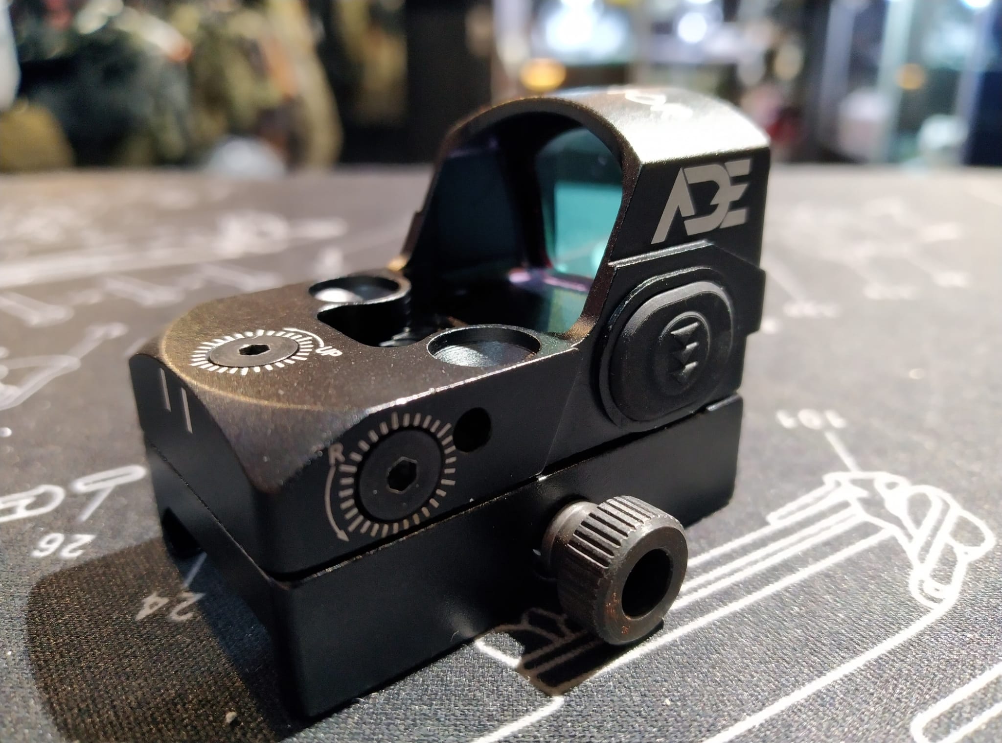 Ade Advanced Optics 2MOA RD3-020 Raptor Micro Red Dot Sight (RMR Footp ...