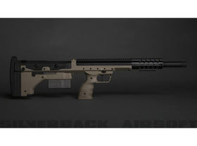 Silverback SRS A1 Sport (20 inches) Push Bolt Licensed by Desert Tech - FDE (Left Hand)