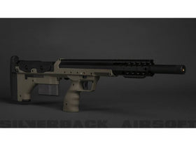 Silverback SRS A1 Sport (20 inches) Pull Bolt Licensed by Desert Tech - FDE (Left Hand)