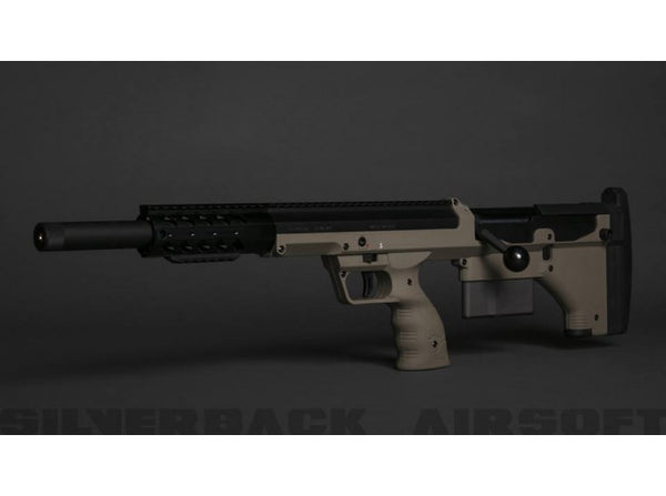 Silverback SRS A1 Sport (20 inches) Push Bolt Licensed by Desert Tech - FDE (Left Hand)