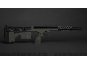 Silverback SRS A1 Sport (20 inches) Push Bolt Licensed by Desert Tech - OD (Left Hand)