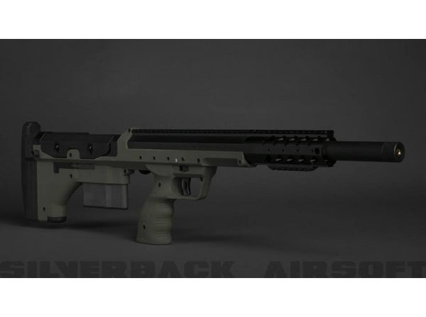 Silverback SRS A1 Sport (20 inches) Push Bolt Licensed by Desert Tech - OD (Left Hand)
