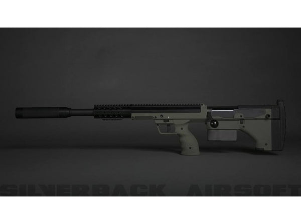 Silverback SRS A1 Sport (20 inches) Push Bolt Licensed by Desert Tech - OD (Left Hand)