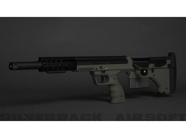 Silverback SRS A1 Sport (20 inches) Push Bolt Licensed by Desert Tech - OD (Left Hand)