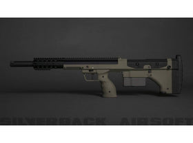 Silverback SRS A1 Sport (20 inches) Push Bolt Licensed by Desert Tech - FDE
