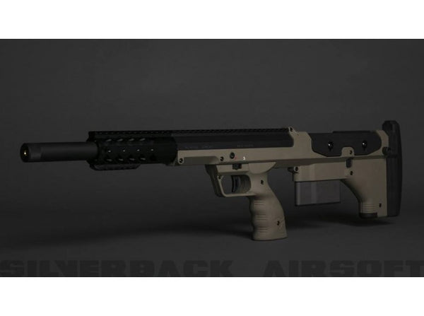 Silverback SRS A1 Sport (20 inches) Push Bolt Licensed by Desert Tech - FDE