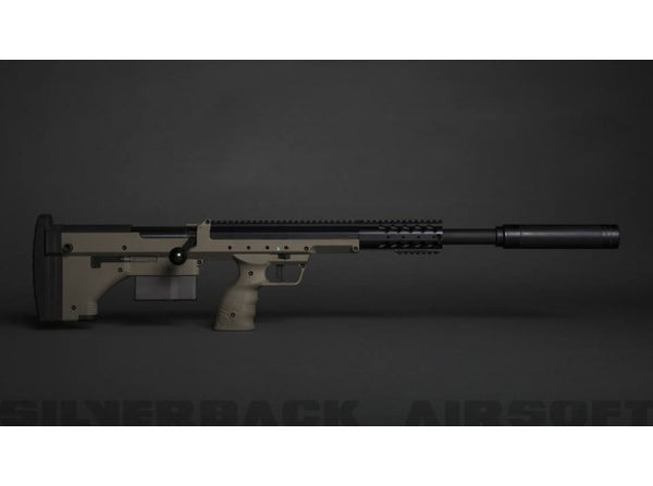 Silverback SRS A1 Sport (20 inches) Push Bolt Licensed by Desert Tech - FDE