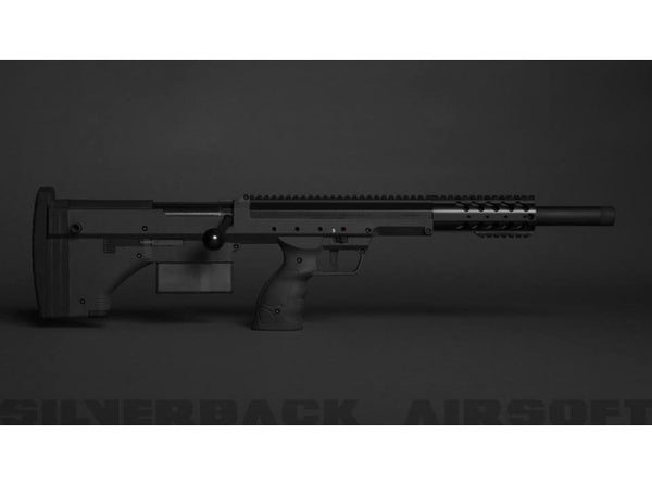 Silverback SRS A1 Sport (20 inches) Pull Bolt Licensed by Desert Tech - Black (2018 New Version Gen 3)