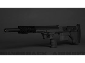 Silverback SRS A1 Sport (20 inches) Push Bolt Licensed by Desert Tech - Black