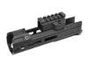 SLR Airsoftworks 6.5” Light M-LOK EXT Extended Handguard Rail for Tokyo Marui TM AKM GBBR (Black) (by DYTAC)