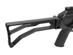 SLR Airsoftworks AK Billet Stock Assemble with Folding and Fixed Stock Adaptors for GHK AK GBBR (Receiver with Flat End Plate Versions Only)