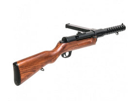 Snow Wolf Metal Bergmann MP-18 AEG SMG (Real Wood)