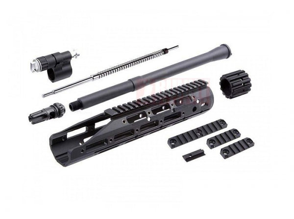WE - Metal RAPTOR Adaptive Rail System for WE M4 GBB Series (BK)
