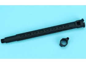 G&P Aluminum GBB SAI 10.5 Inch Outer Barrel (Pattern) for WA M4A1 Series (14mm CW)