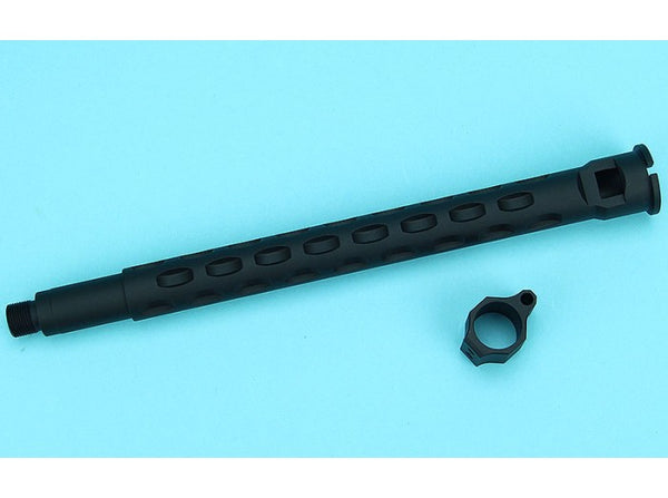 G&P Aluminum GBB SAI 10.5 Inch Outer Barrel (Pattern) for WA M4A1 Series (14mm CW)